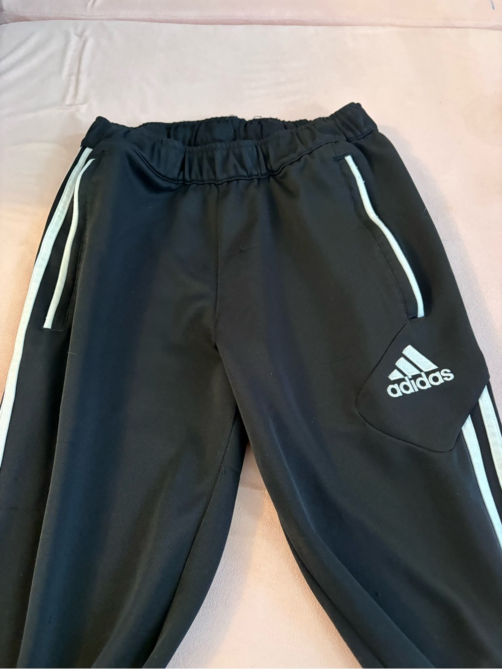 Women’s Large adidas Black Track Pants l
